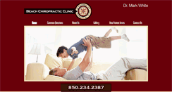 Desktop Screenshot of beachchiropractic.com